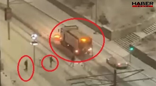 Çocukların attığı kar topu faciaya yol açıyordu