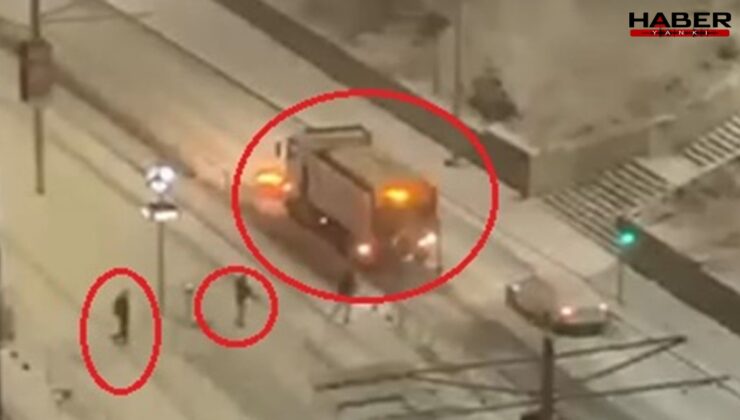 Çocukların attığı kar topu faciaya yol açıyordu