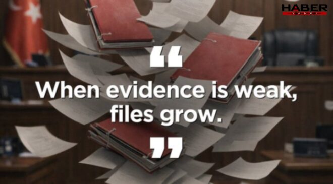 Deliller gevşekse dosyalar kalınlaşır