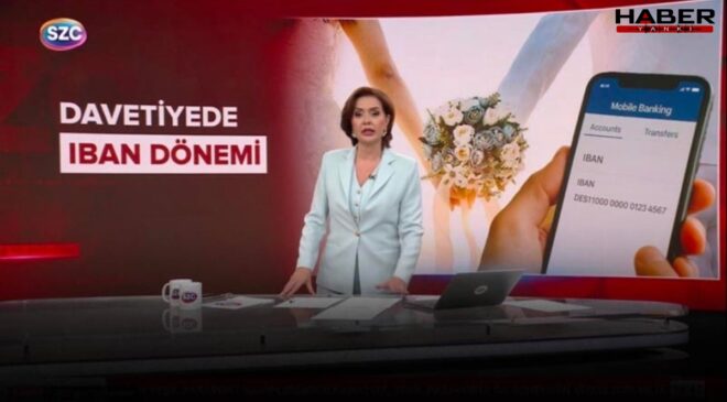 Düğün davetiyelerinde IBAN dönemi başlıyor