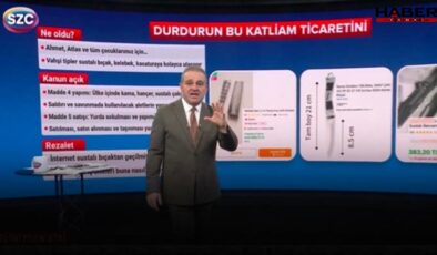 Durdurun bu katliam ticaretini! İnternet sustalı bıçak reklamından geçilmiyor