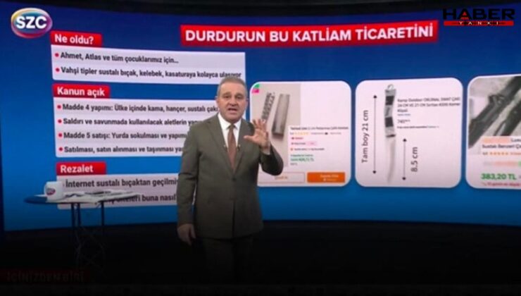 Durdurun bu katliam ticaretini! İnternet sustalı bıçak reklamından geçilmiyor