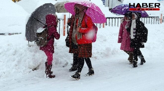 Eğitime 'kar' arası! 5 Ocak'ta hangi illerde okullar tatil edildi?