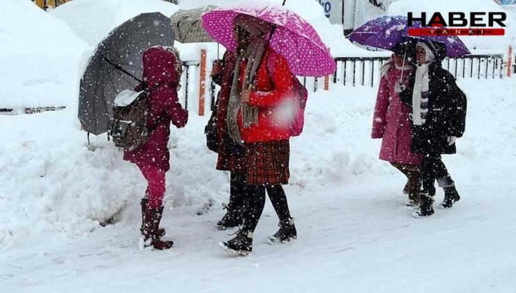 Eğitime 'kar' arası! 5 Ocak'ta hangi illerde okullar tatil edildi?