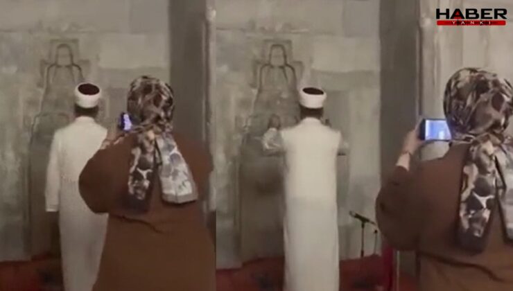 Etkileşim uğruna bunu da yaptılar! Camideki bu görüntülere tepki yağıyor