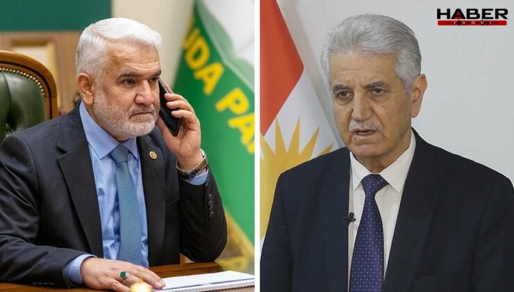 HÜDA PAR Genel Başkanı Yapıcıoğlu, Suriye Kürt Ulusal Konseyi Başkanı İsmail ile görüştü