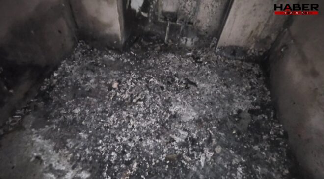 İnşaatta çıkan yangında evsiz adamın cansız bedeni bulundu!