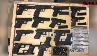 İstanbul'da kaçak silah üretilen iş yerine baskın