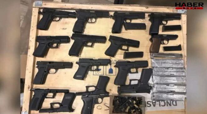 İstanbul'da kaçak silah üretilen iş yerine baskın