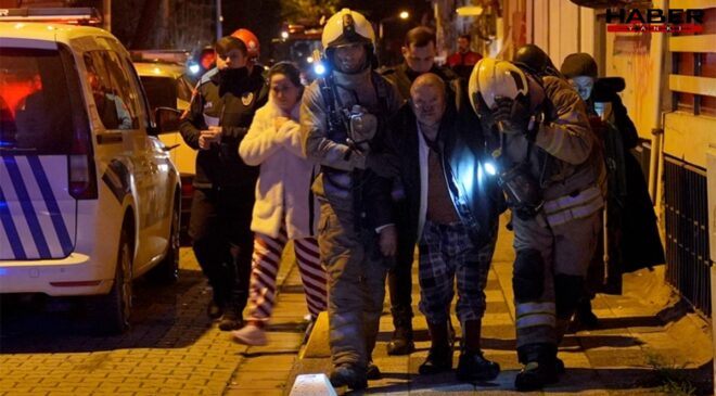 İstanbul'da korkutan yangın: 1'i ağır 8 kişi yaralandı