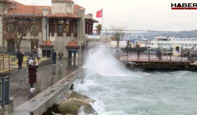 İstanbul'da lodos etkili oluyor