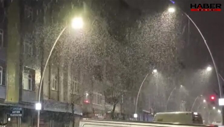 İstanbul'un bu ilçelerinde kar yağışı başladı