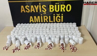 İzmir'de 8 bin uyuşturucu ecza ele geçirildi