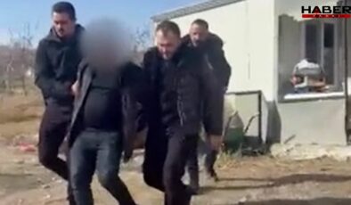 Kadın kılığına girdi yine de kaçamadı