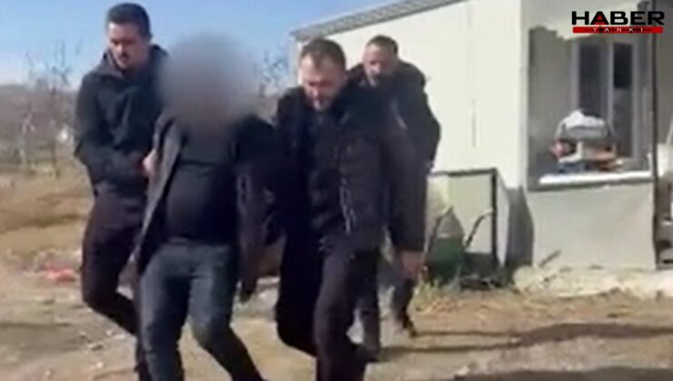 Kadın kılığına girdi yine de kaçamadı