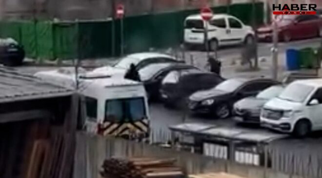 Kağıthane'de otomobile silahlı saldırı