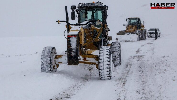Kar esir aldı… 4 ilde 539 yerleşim yerine ulaşım sağlanamıyor