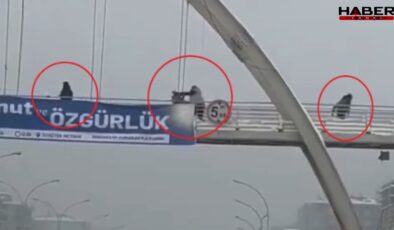 Kar topu atan çocukları darbetti: Tutuklandı!