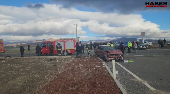 Kavşak savaş alanına döndü: 1 ölü, 1 yaralı