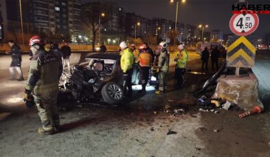 Kontrolden çıkan araçta can pazarı: 1 ölü, 2 yaralı