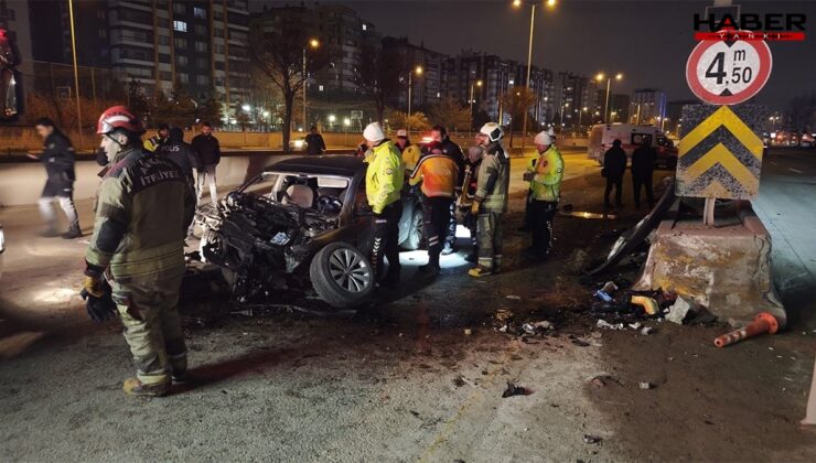 Kontrolden çıkan araçta can pazarı: 1 ölü, 2 yaralı