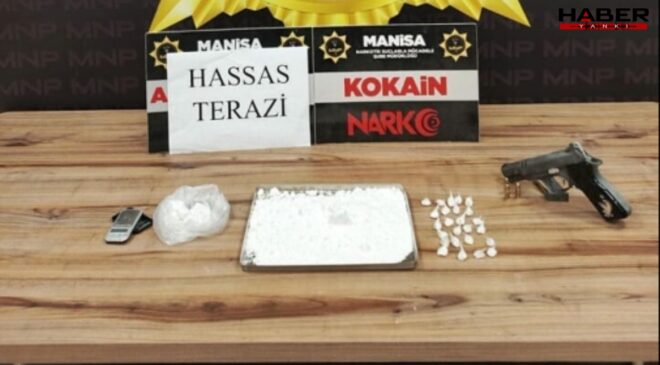 Manisa'da uyuşturucu operasyonu: 4 tutuklama