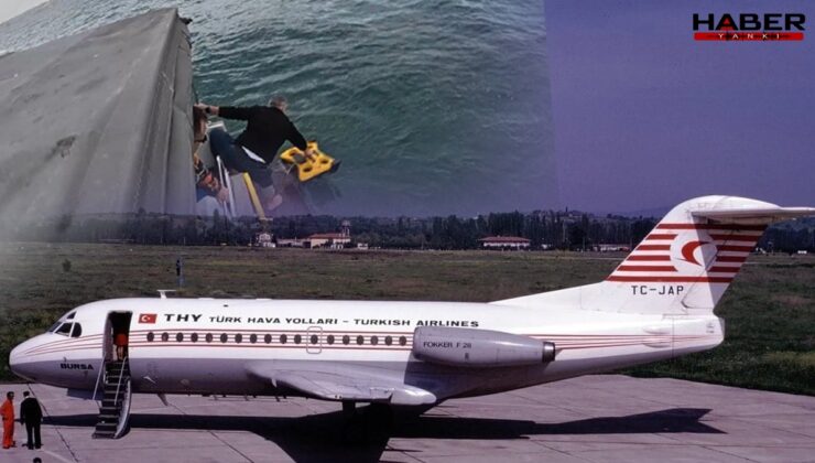 Marmara'ya gömülen uçak ilk kez görüntülendi: 42 kişiye mezar olmuştu