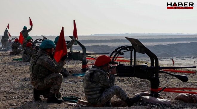 Mehmetçikten Polatlı’da ağır silah tatbikatı