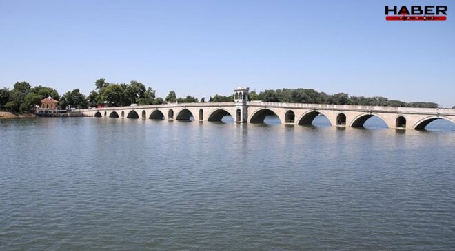 Meriç ve Tunca nehirlerinde debi yağışlarla yükseldi