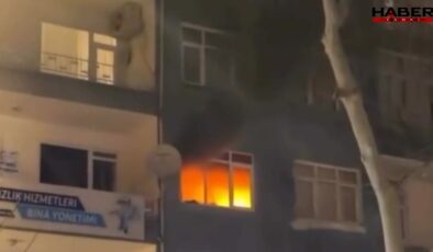 Niğde'de yangın paniği: Daire küle döndü