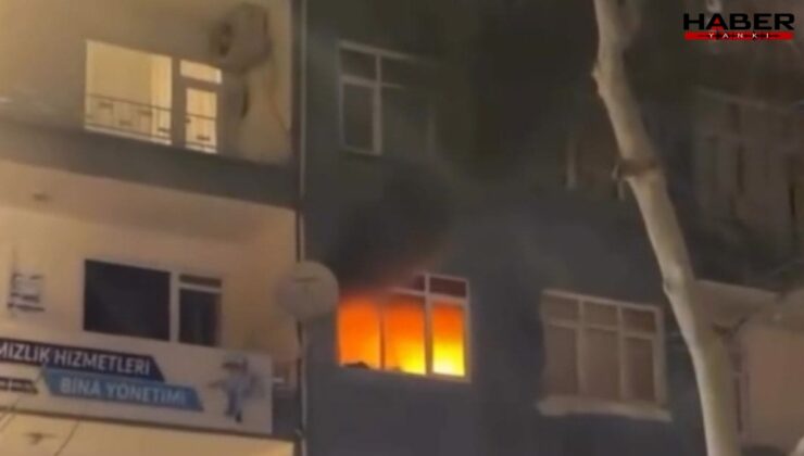Niğde'de yangın paniği: Daire küle döndü