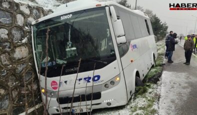 Otobüs kazazedelerin arasına daldı: Bir kişi öldü