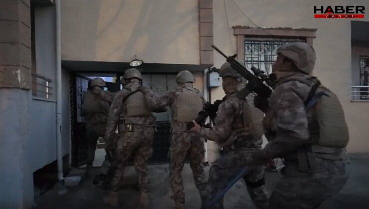 Polis teyakkuza geçti, 15 adrese eş zamanlı baskın düzenledi