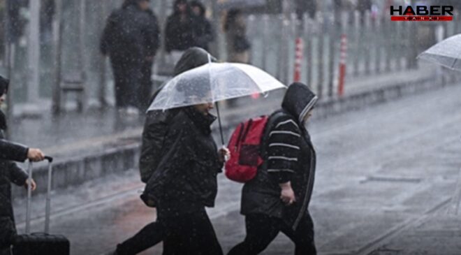 Sağanak uyarılarının sonu gelmiyor! Bu defa karla karışık yağacak