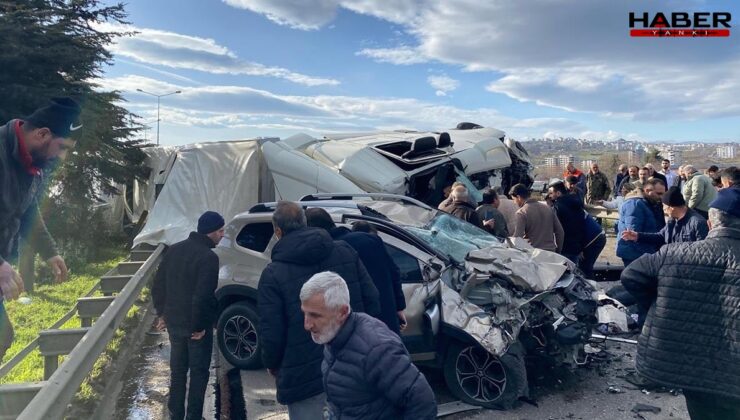 Samsun'da 4 aracın karıştığı kazada 1 ölü, 3 yaralı var