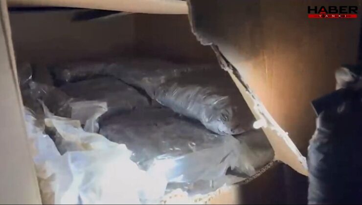 Sınır kapısında 220 kilo kokain ile 69 kilo skunk ele geçirildi