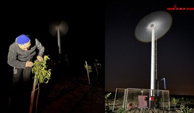 Tarlalara pervane kurup başında nöbete başladılar: Köy tüm gece ayakta