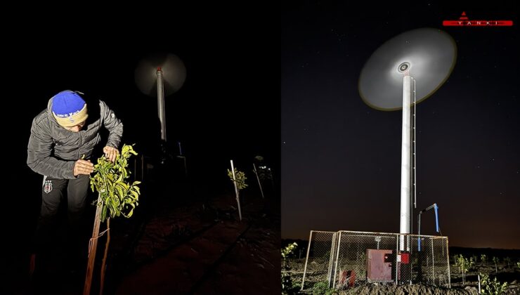 Tarlalara pervane kurup başında nöbete başladılar: Köy tüm gece ayakta