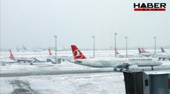 Uçuşlara 'hava' engeli! THY, 54 seferini iptal etti