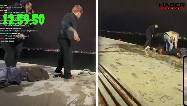 Ünlü fenomen İstanbul'da canlı yayında bir kadını ölümden kurtardı