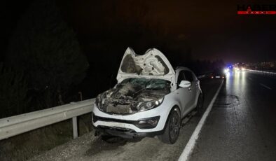 Uşak'ta cipin çarptığı yaya hayatını kaybetti