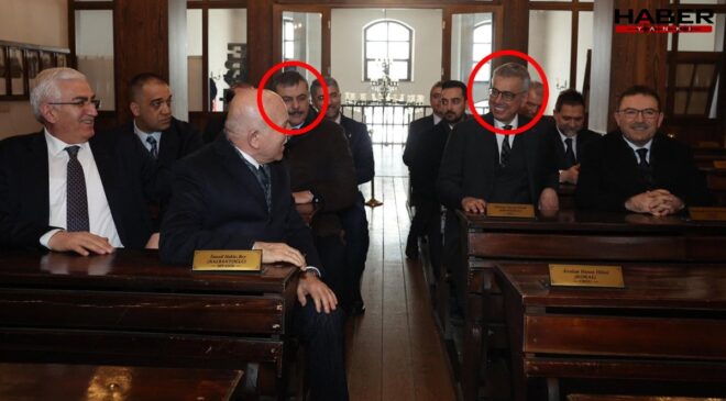 Vali 'Depreme dayanaksız' diyerek ziyarete kapattığı binaya bakanı götürdü