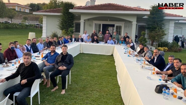 Veyis Ateş'in lüks villasında doğum günü partisi! AKP'li başkanlardan gazetecilere kimler katıldı?