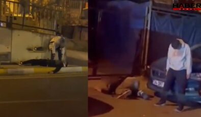 Video Pendik'te çekildi, kimse korkudan yanlarına yaklaşamadı