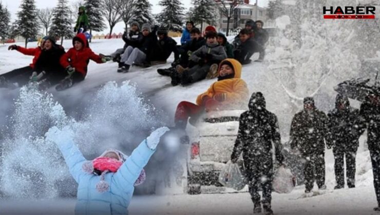 Yoğun kar nedeniyle birçok ilde okullar tatil edildi! Açıklamalar peş peşe geldi…