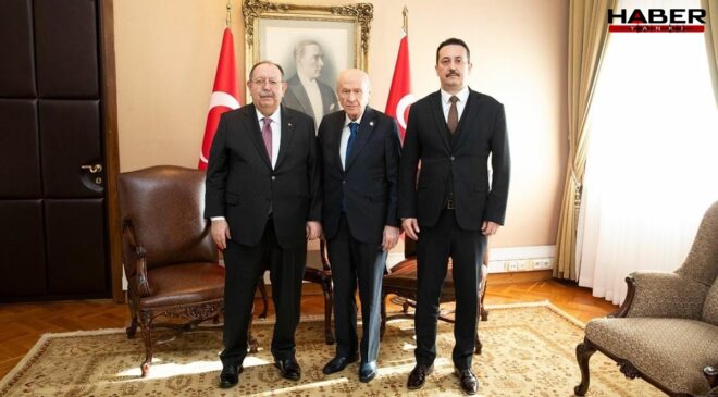 YSK Başkanı Yener’den Bahçeli’ye veda ziyareti