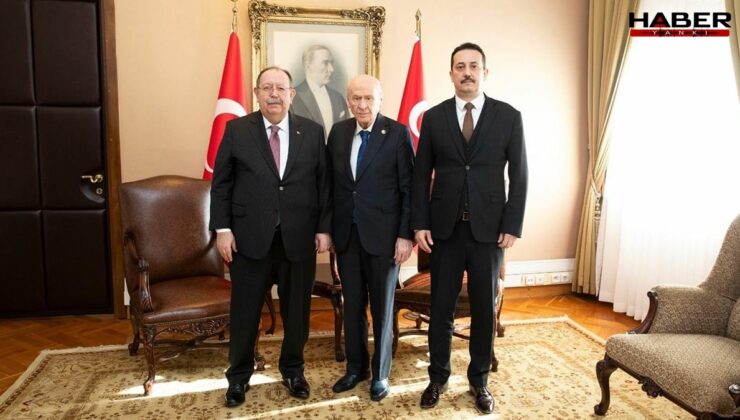 YSK Başkanı Yener’den Bahçeli’ye veda ziyareti